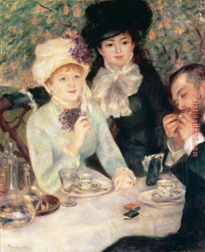 Pierre Auguste Renoir The End Of Breakfast